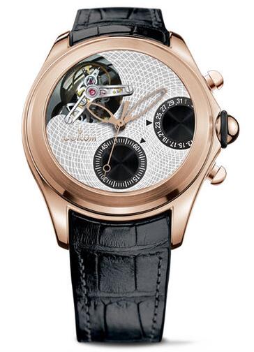 Review Corum L398 / 02977 - 398.100.55 / 0001 BG01 Bubble Heritage Tourbillon Chronograph Discount replica watch
